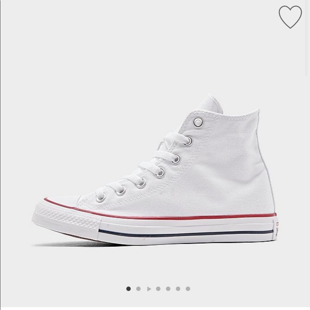 white high top converse